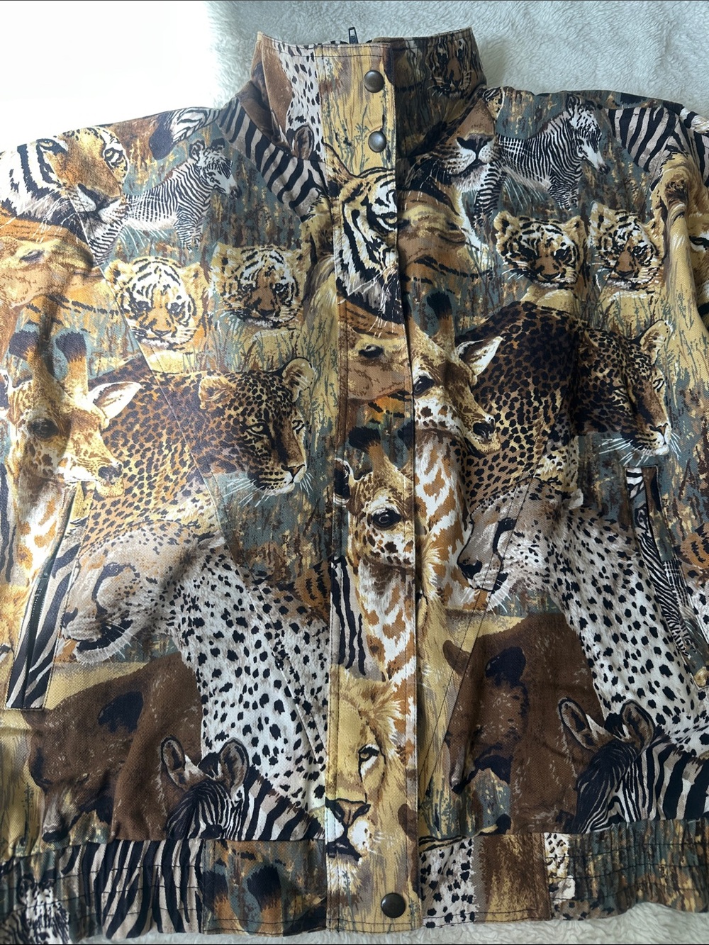 90s animal print jacket - Picture 4 of 6